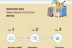 Услуги ЖКХ можно оплатить авансом. 