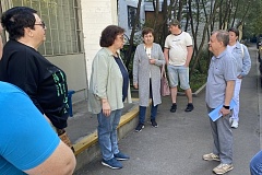 22 августа глава управы района Братеево Александр Воробьев провёл еженедельный обход территории