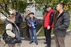 17 октября глава управы района Братеево Александр Воробьев провёл еженедельный обход территории