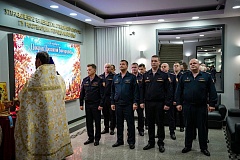 В Управлении вневедомственной охраны столичного главка Росгвардии состоялось богослужение